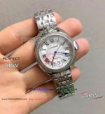 Perfect Replica  Cartier Cle De Quartz Watch 35mm Stainless steel Case